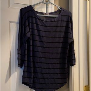 Navy striped sweater